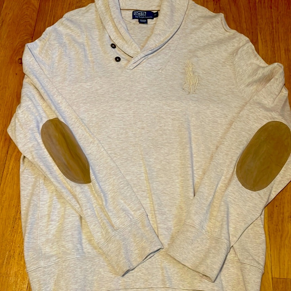 Polo cárdigan sweater